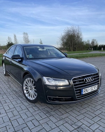 Audi A8 cena 159000 przebieg: 255000, rok produkcji 2016 z Pyzdry małe 56